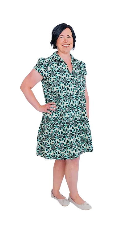 Anita Salamon in business attire