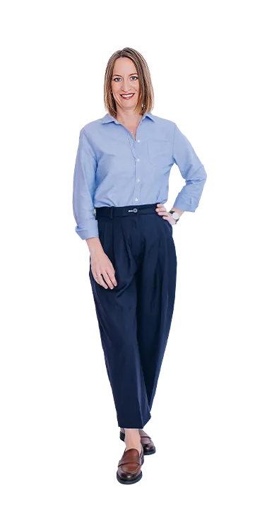 Barbara Khayat-Platzl in business attire