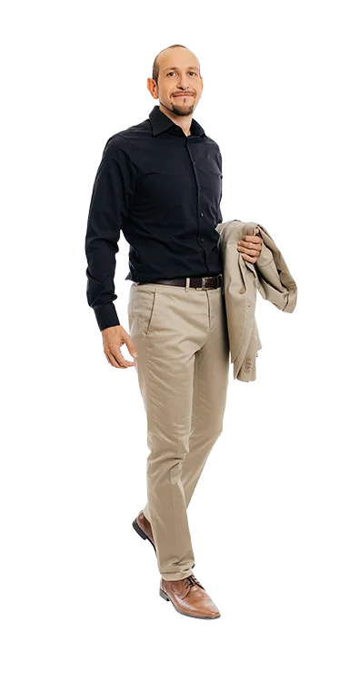 Bernhard Steger in business attire