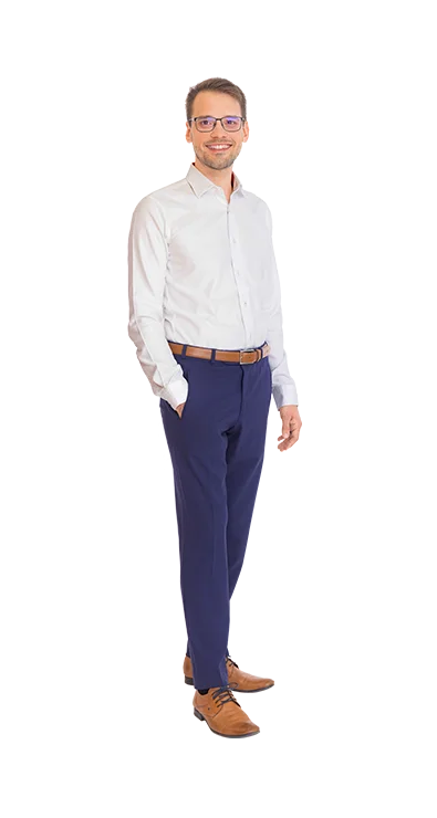 Daniel Winzer in business attire