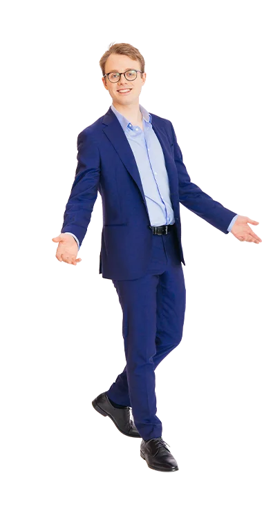 Jan-Michael Bussmann in business attire