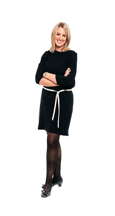 Katrin Groiss-Schuster in business attire