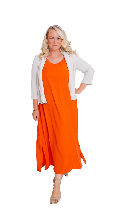 Kerstin Hofer in business attire